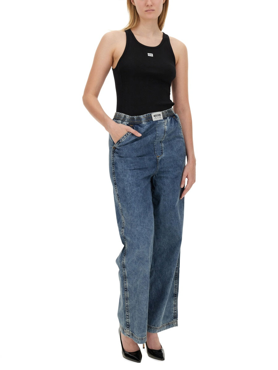 Moschino Jeans Denim - Blue | Wanan Luxury