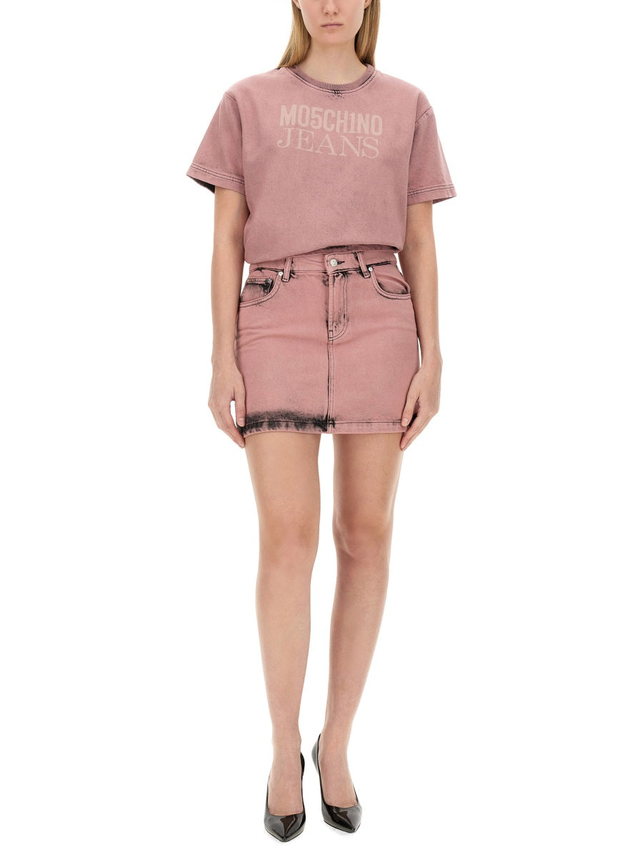 Moschino Jeans Skirts - Pink | Wanan Luxury