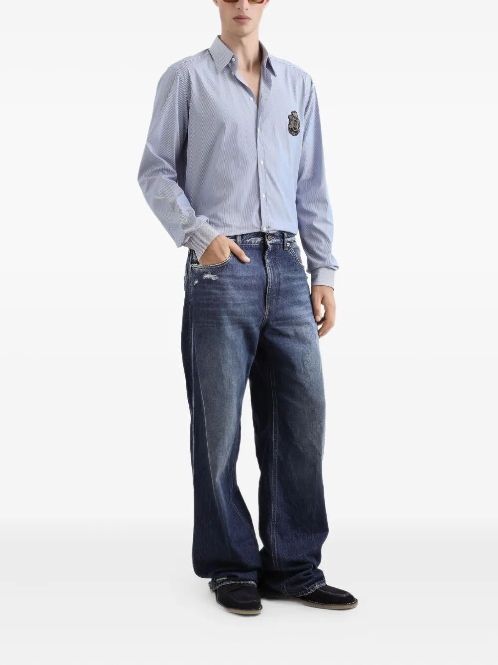 Dolce & Gabbana CAMICIA - Blue | 9d13b1f045dfb57426d6c73f4f6f289b60d18dbe