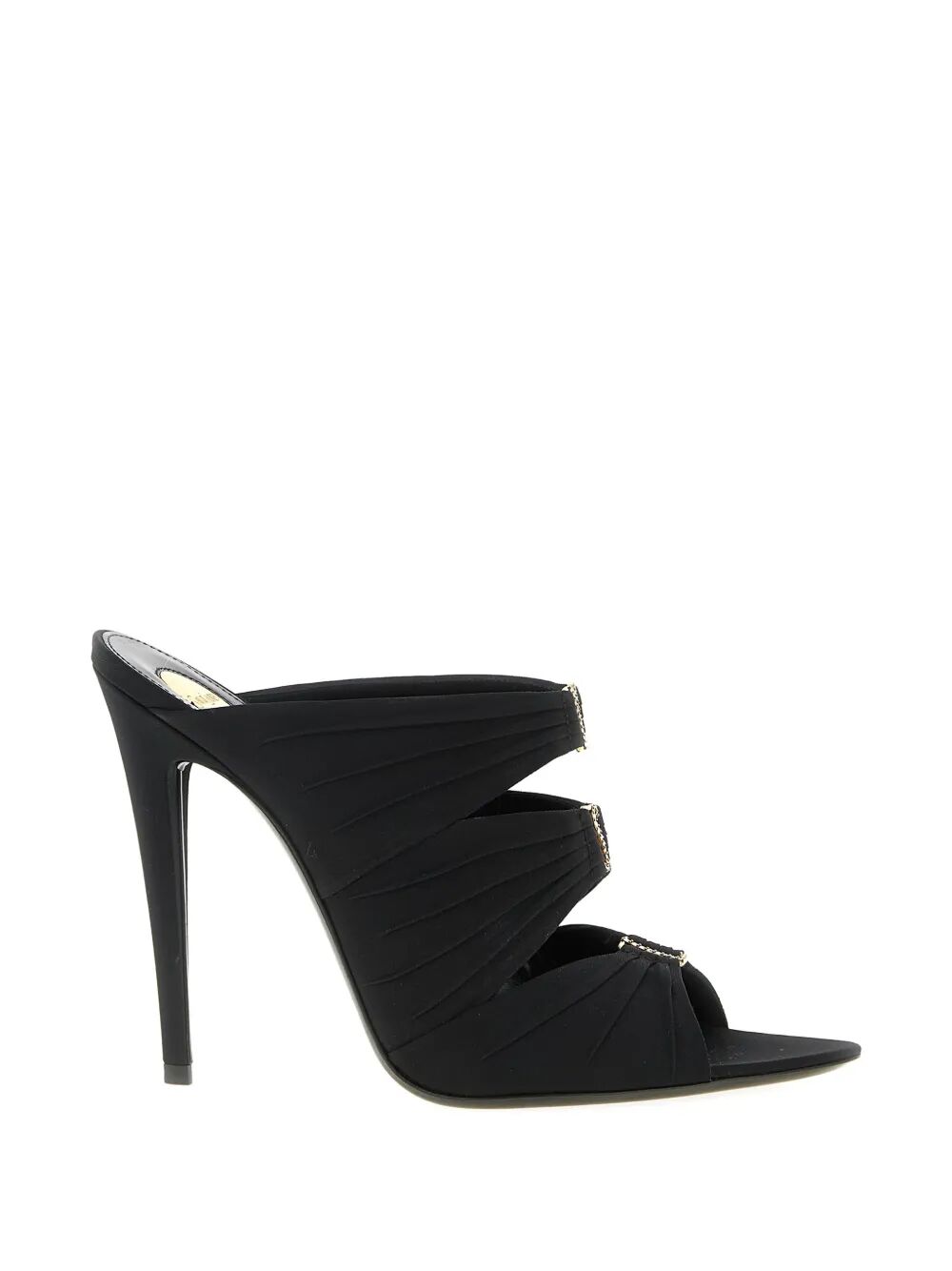 Saint Laurent Paris Sandals - Black | cab52c066f82134c75428103e6cf08b60e2f1889