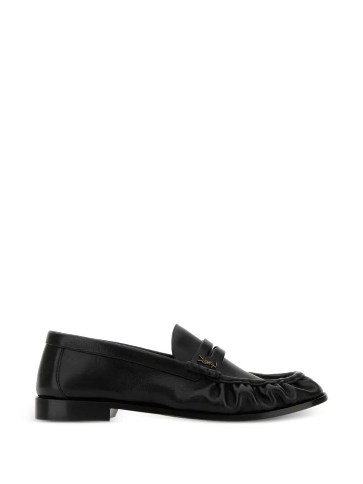 Saint Laurent Paris Loafers - Black | 8517992edf57ea020f66c7225ae988be8c1bb8cb