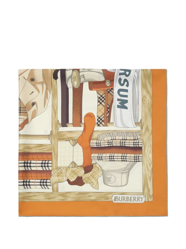 Burberry London England Foulards - Yellow & Orange | 7c9bc93f68b1169c01255f357c66497103759a23