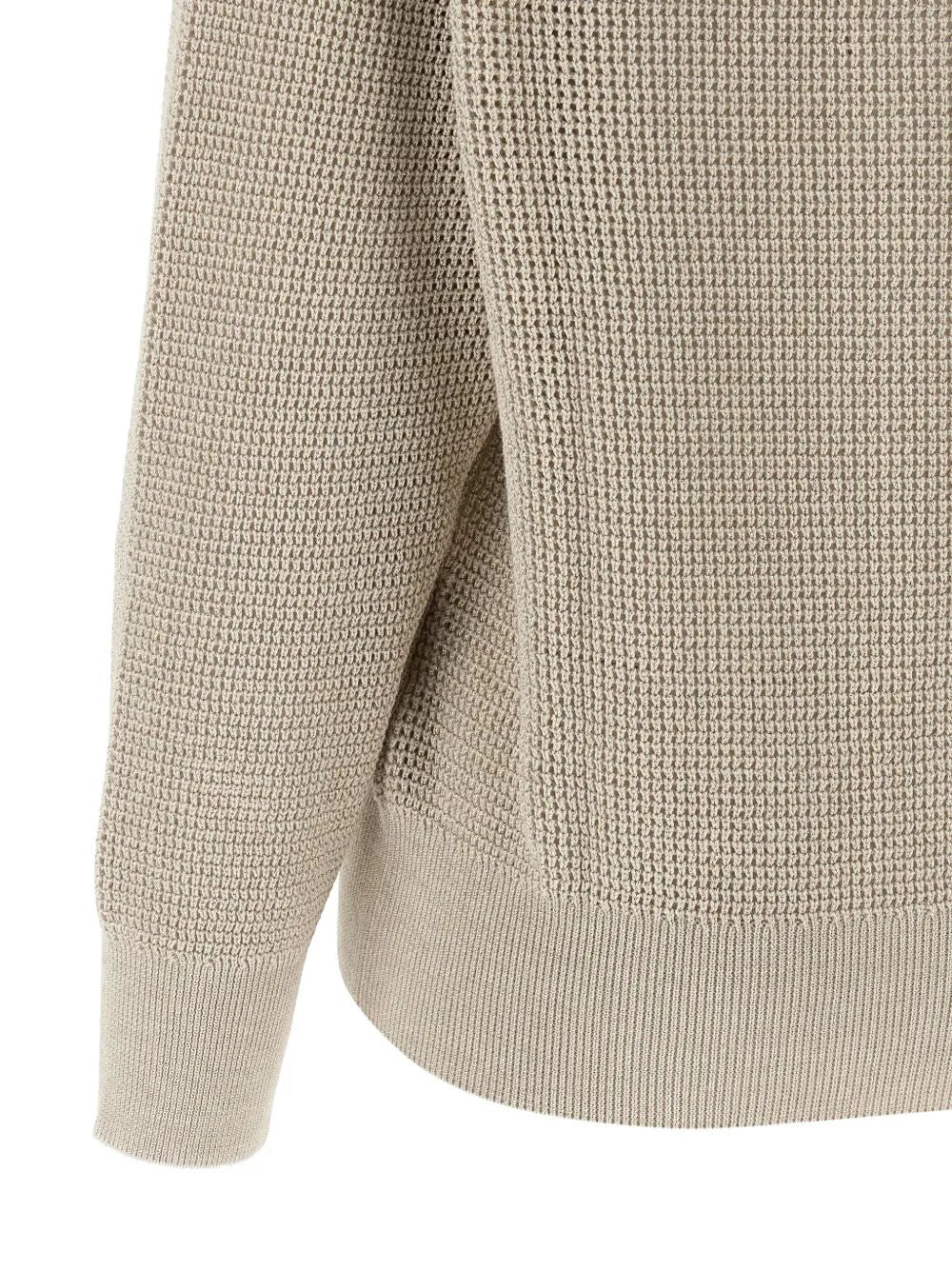 Brunello Cucinelli V neck - Nude & Neutrals | 0e7d4de6497aa4e46e617d8ea2d69608eeed9d72