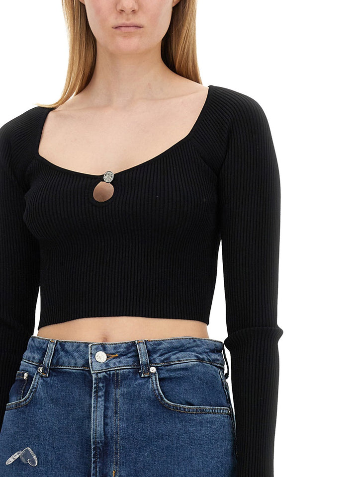 Moschino Jeans Tops - Black | Wanan Luxury