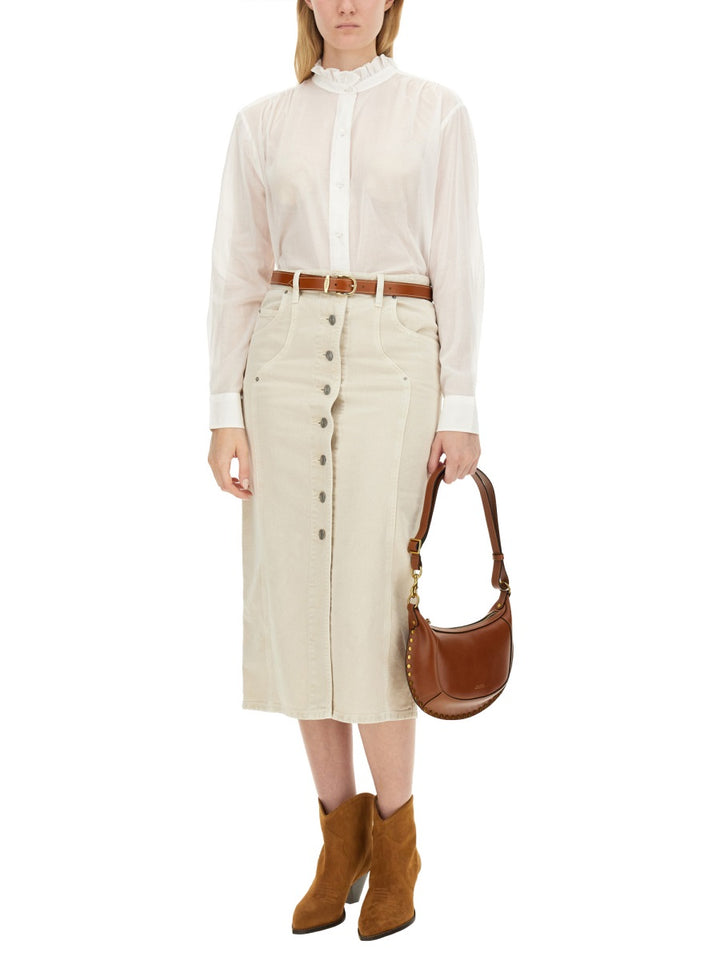 Isabel Marant Etoile Shirts - White | Wanan Luxury
