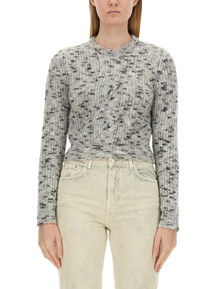 Moschino Jeans Sweaters - Grey | 5d9cd4894fe45e592b11ad0fd1bcdfb7ec1f3001