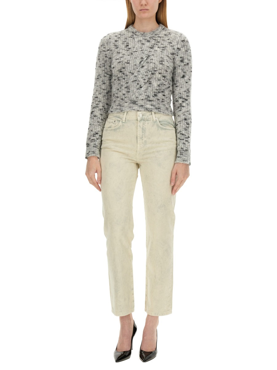Moschino Jeans Sweaters - Grey | f1a5fe3fdee68dd3d41f8eb294c3b81b59996aa4