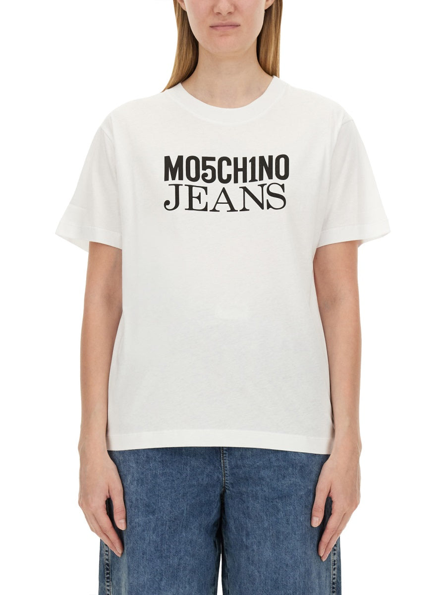 Moschino Jeans T shirts - White | Wanan Luxury