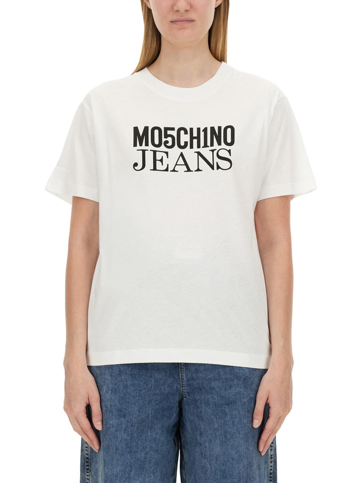 Moschino Jeans T shirts - White | Wanan Luxury