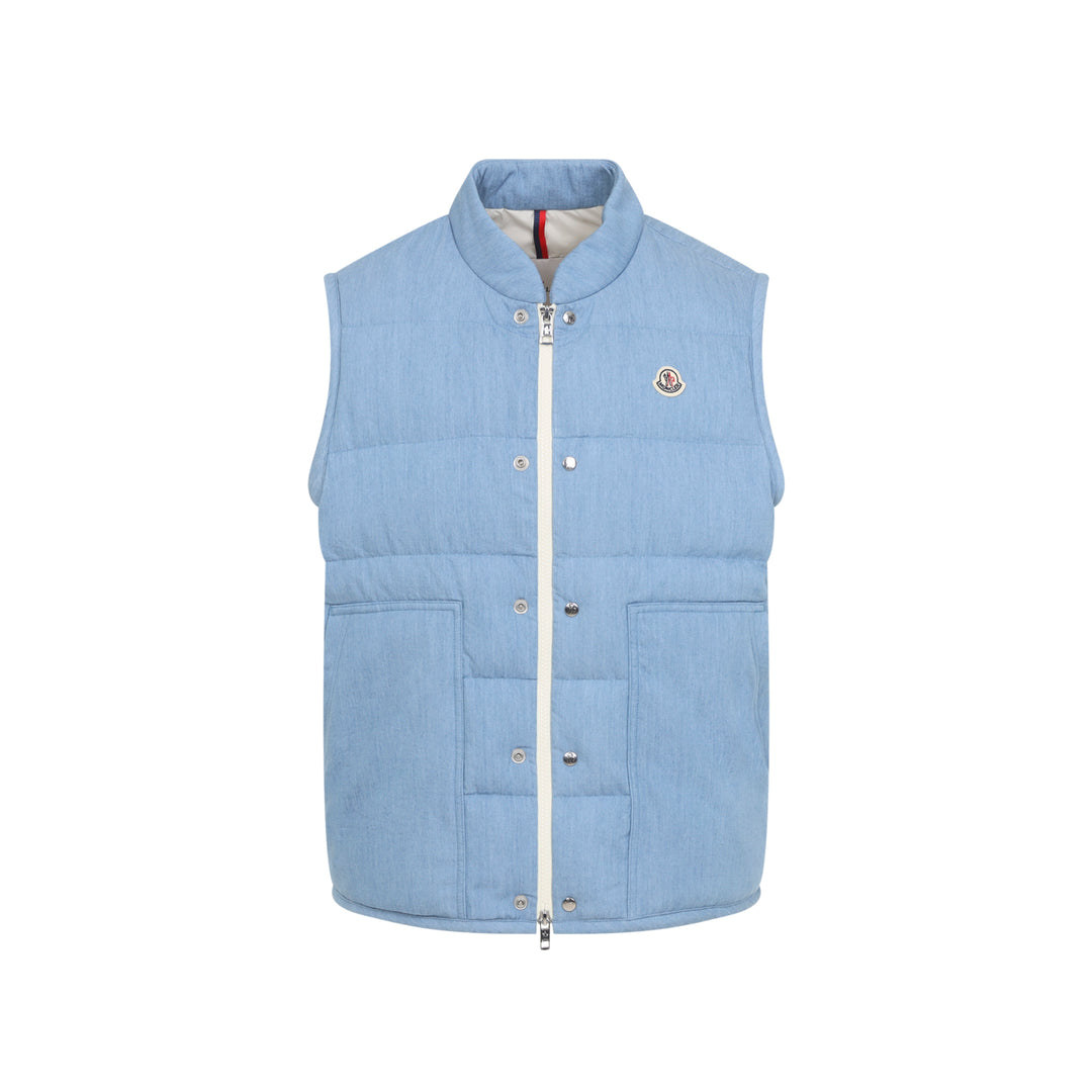 Moncler Gilet - Blue | 4be7547c8f6cb60ab89e02ec3229dcfd8a4a3715