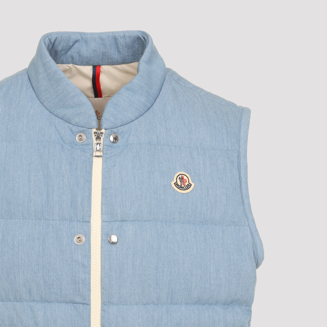Moncler Gilet - Blue | c116b27a3e3b1201e4212abc3a6ca414ca272077