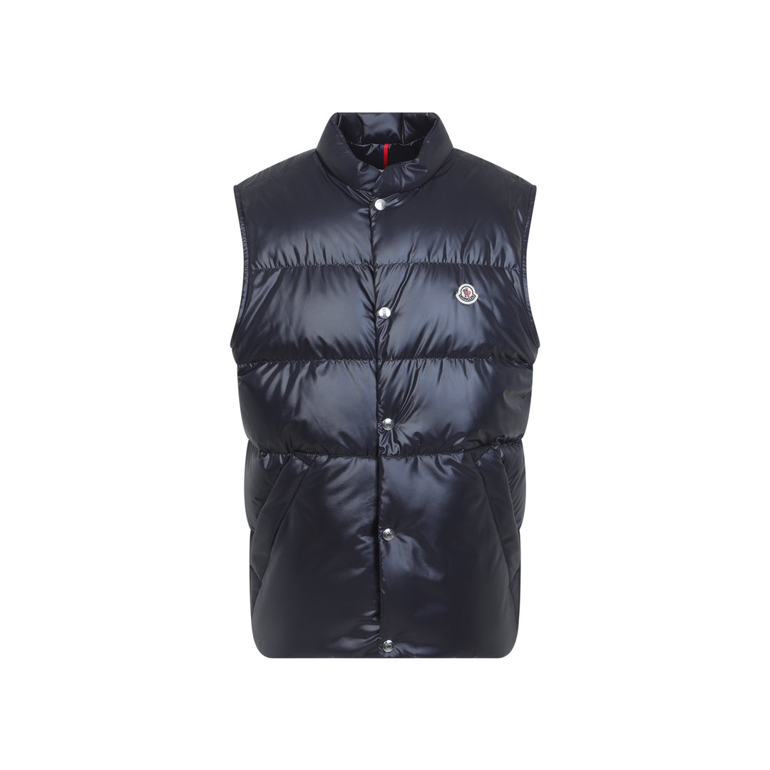 Moncler Gilet - Blue | 115c4a77cfd755f93a78a0b17d437ff14cff1a40