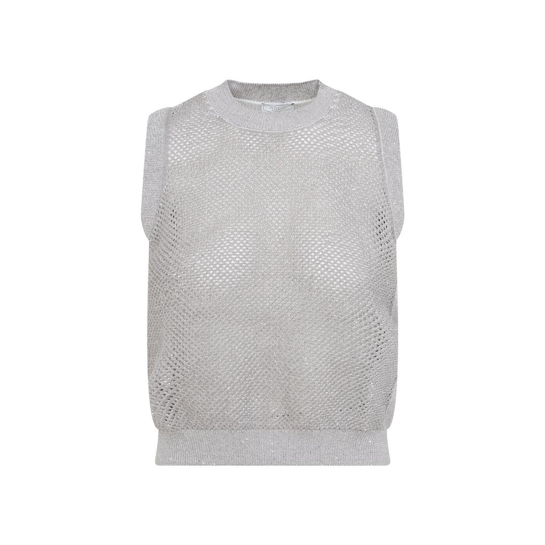 Peserico Cardigan - White | 24b6a8f750994fc90e46dcddd04fcd089c8ef8bd