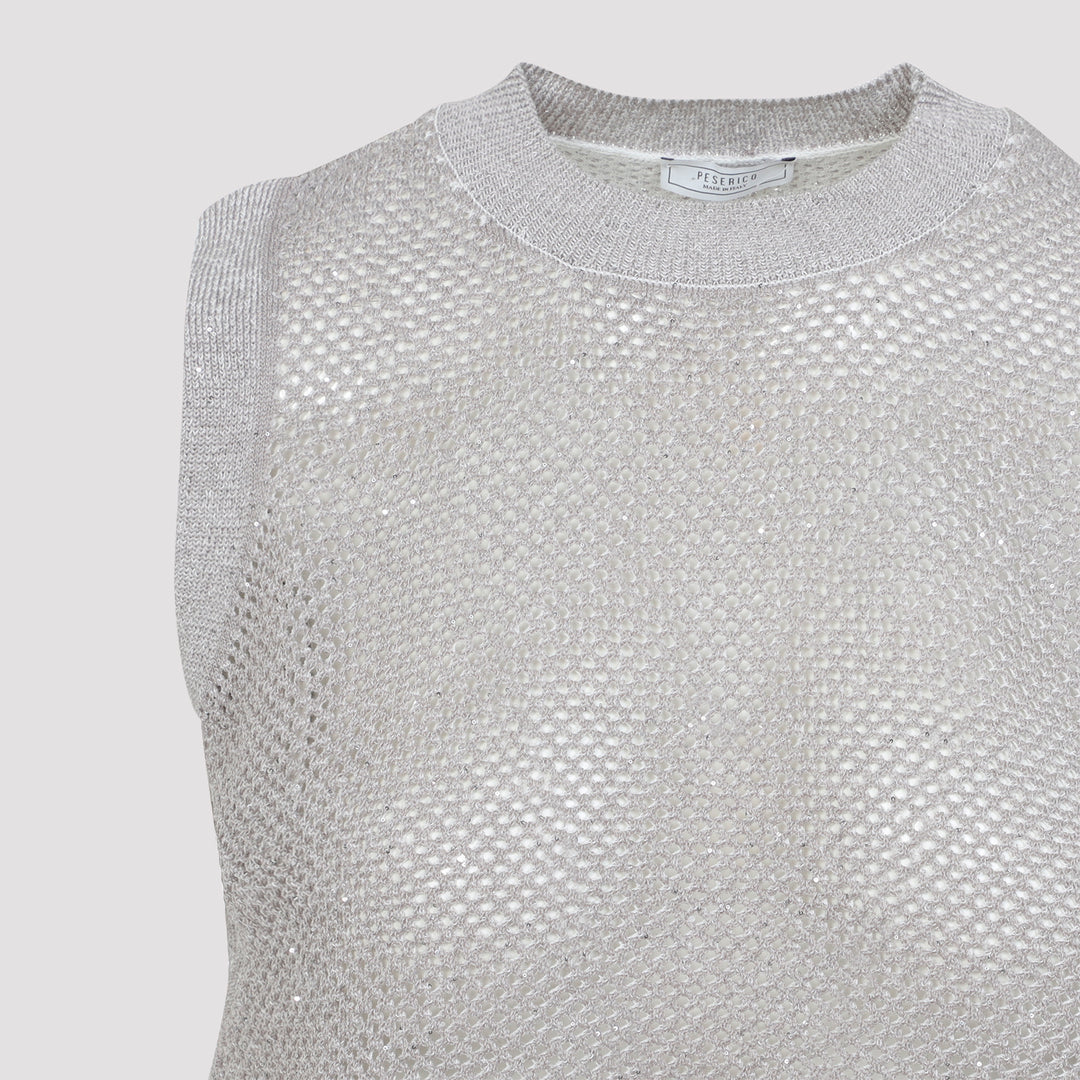 Peserico Cardigan - White | 976c186f19d5f330265293fc4af949928aba003d