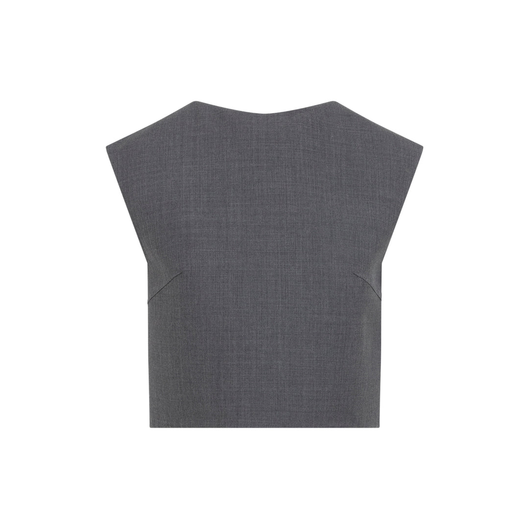 Jil Sander Tops - Grey | fdc519428eaabc9376eb83abb3a20c3e6d92710e