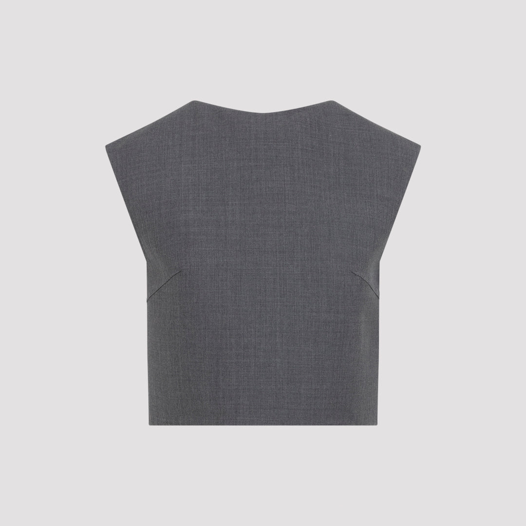 Jil Sander Tops - Grey | 1343f36bb239601f61b14f9405a9273df9e9a32a