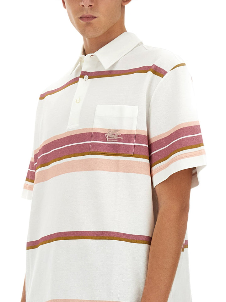 Etro Polo - White | Wanan Luxury