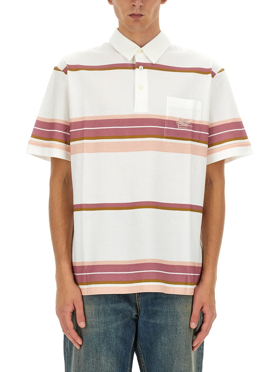 Etro Polo - White | Wanan Luxury