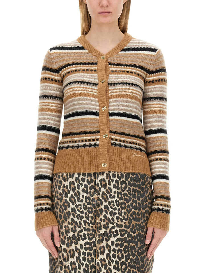 Ganni Sweaters - Beige | Wanan Luxury