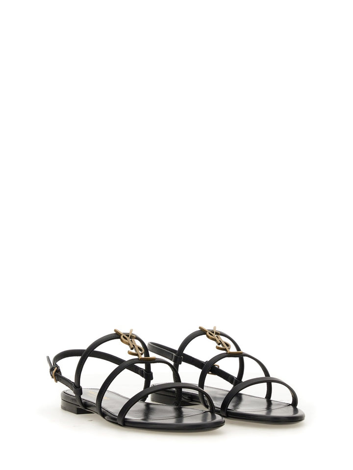 Saint Laurent Sandals - Black | Wanan Luxury