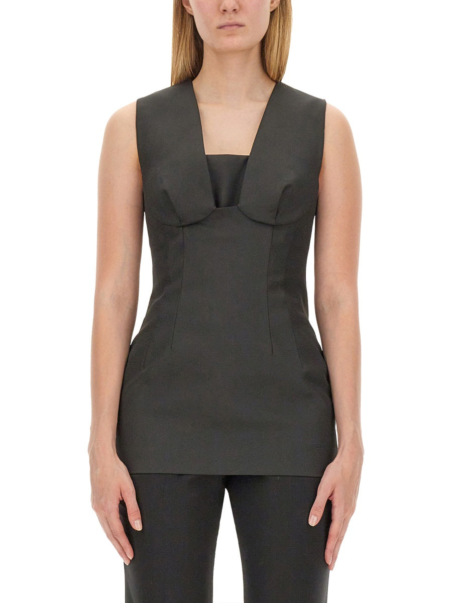 Sportmax Tops - Grey | a4e6024881ae8d0d85cc555b113c19f6dccb102e