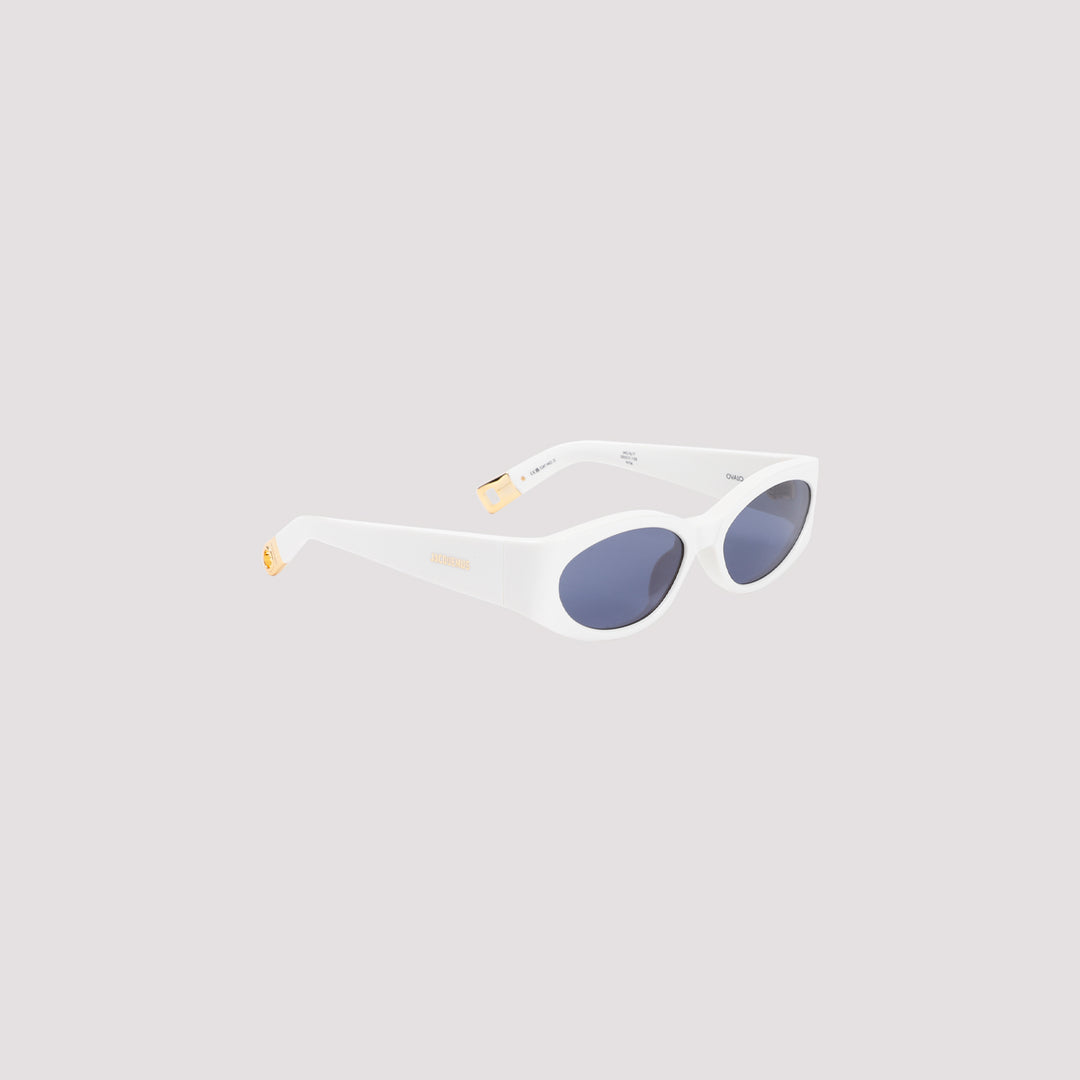 Jacquemus Eyewear Sunglasses - White | b9183a2dbdcb809f2ca469f314a93c4427c17078