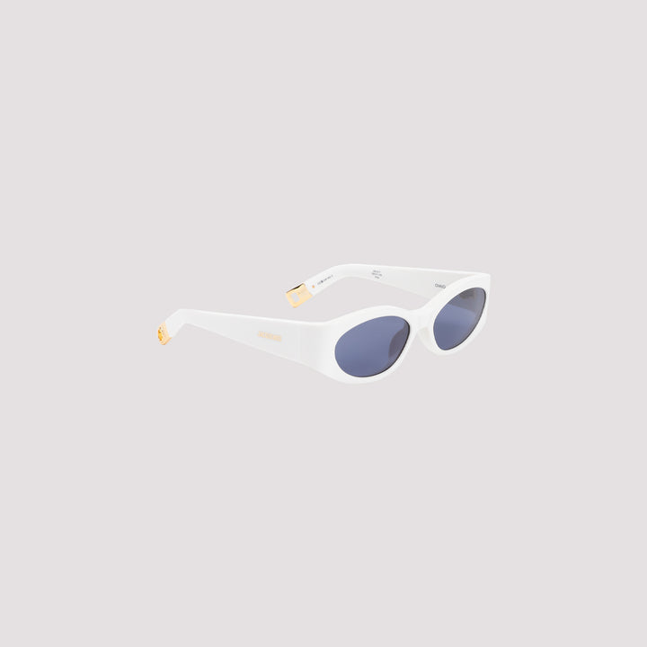 Jacquemus Eyewear Sunglasses - White | b9183a2dbdcb809f2ca469f314a93c4427c17078