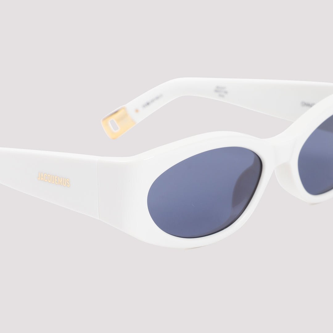 Jacquemus Eyewear Sunglasses - White | 85bf3bab1c839f1e97420ddc5cf915396fb5a0da
