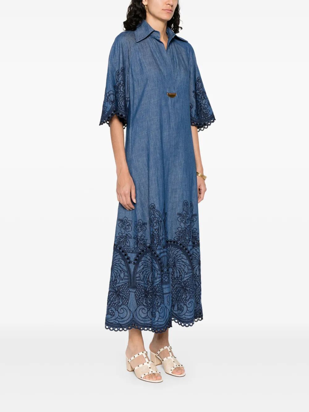 Zimmermann Long dresses - Blue | a2ab0f395eec4635f4d665b7a76fe3cd832fcdfe