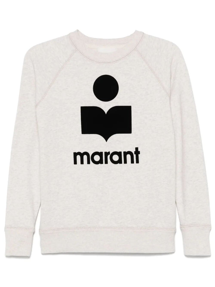 Marant ÉToile Round neck - Nude & Neutrals | e644ff62dc2b48f65d307d5b6c82a9a1b3c91c4a