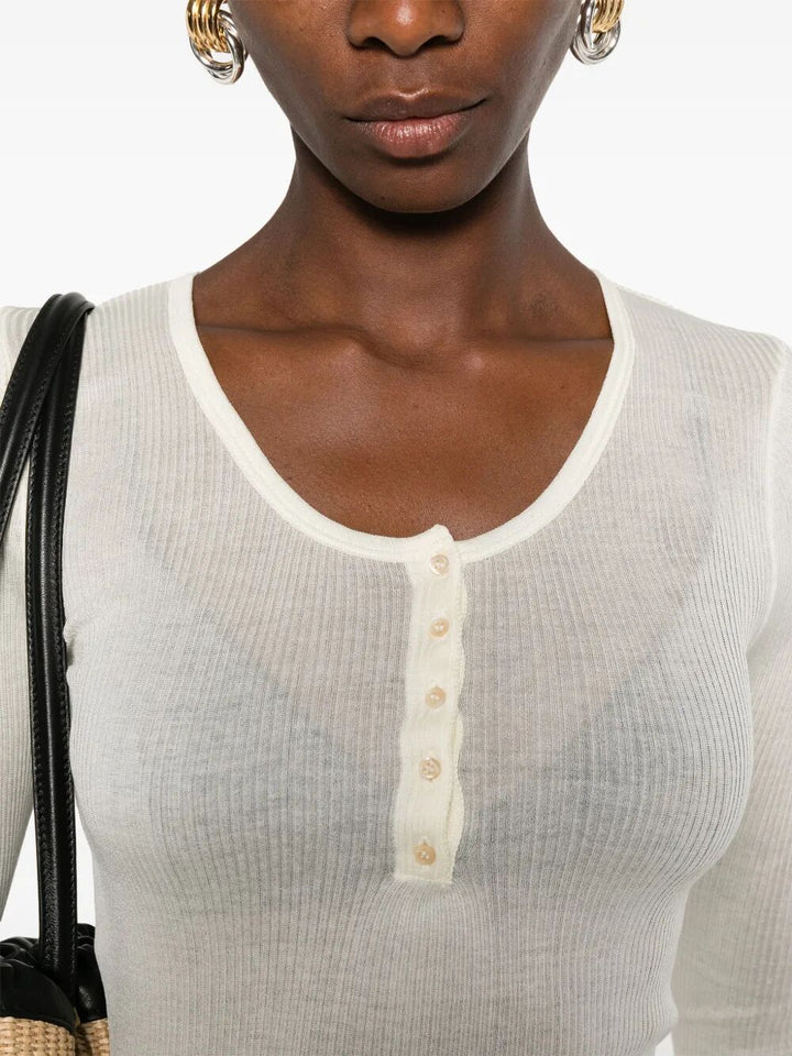 Isabel Marant Tops - Nude & Neutrals | 2d2aecc9225e1ce1a6e03067214eb82570e6e76f