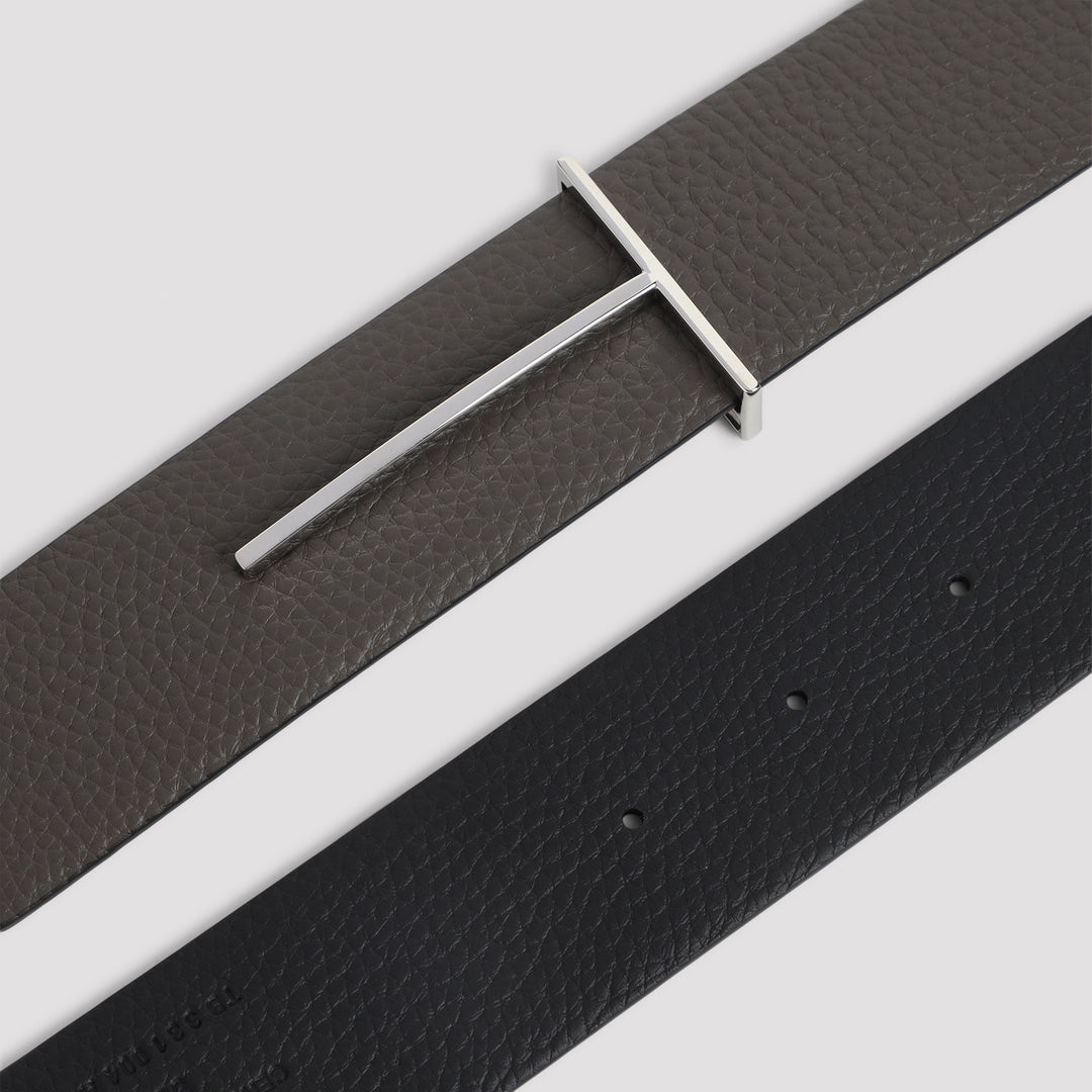 Tom Ford BELT - Grey | 2e5e548bfeb5bf5c6b0eebdb1aa1cf89f01cf2a1