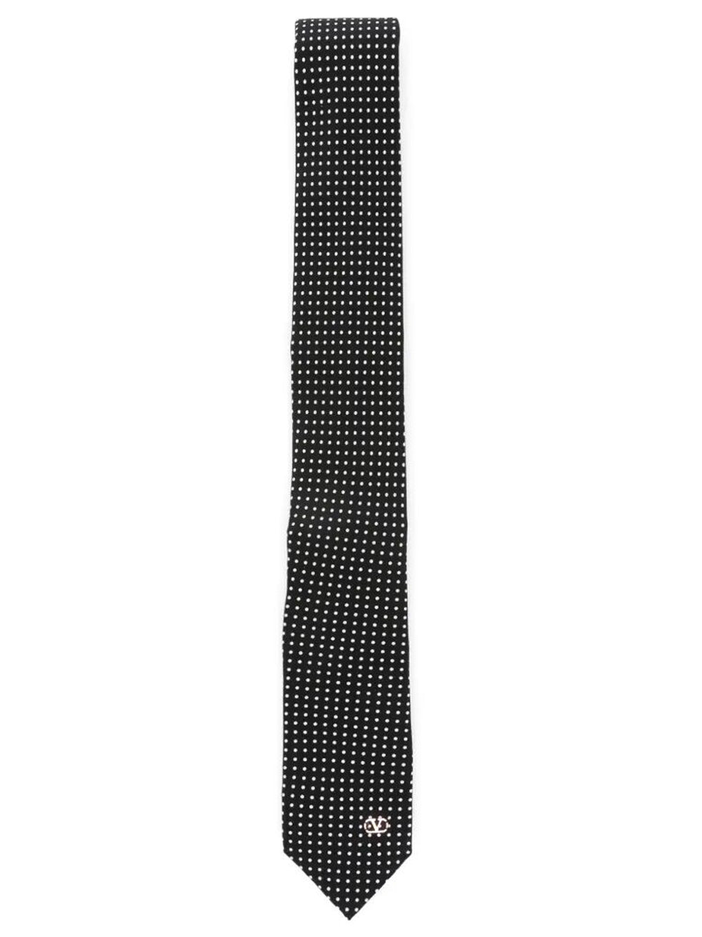 Valentino Garavani CRAVATTA - Black | 8bac97d5a250c7b20645fc87a7e122f126e8a94c