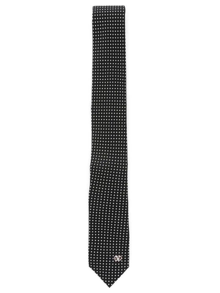 Valentino Garavani CRAVATTA - Black | 8bac97d5a250c7b20645fc87a7e122f126e8a94c