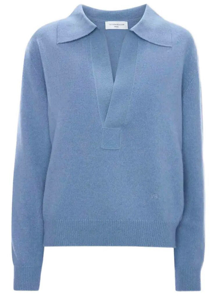 Victoria Beckham Pullover - Blue | 249996bb9920818e82c4210a35f7f88cd66126a0