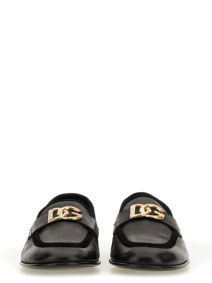 Dolce & Gabbana Loafers - Black | Wanan Luxury