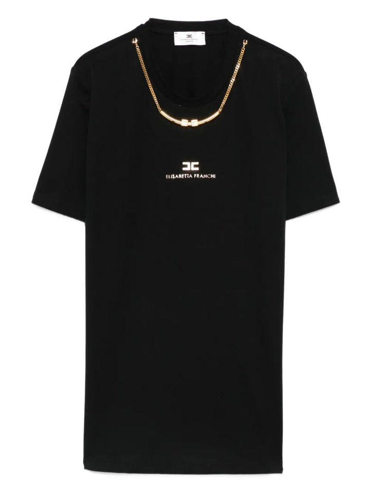 Elisabetta Franchi T-shirts - Black | b53e194c1cb050172bda93d3a8b299d80432b463