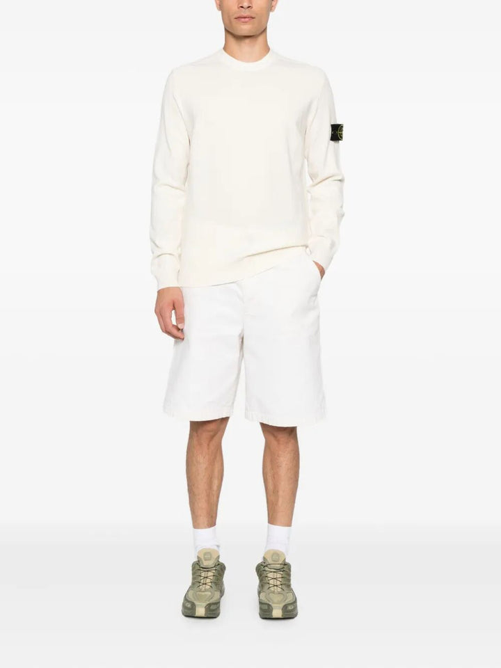 Stone Island Pullover - White | 132397445371b4cef5d1b8c22a39c24f3cec166d