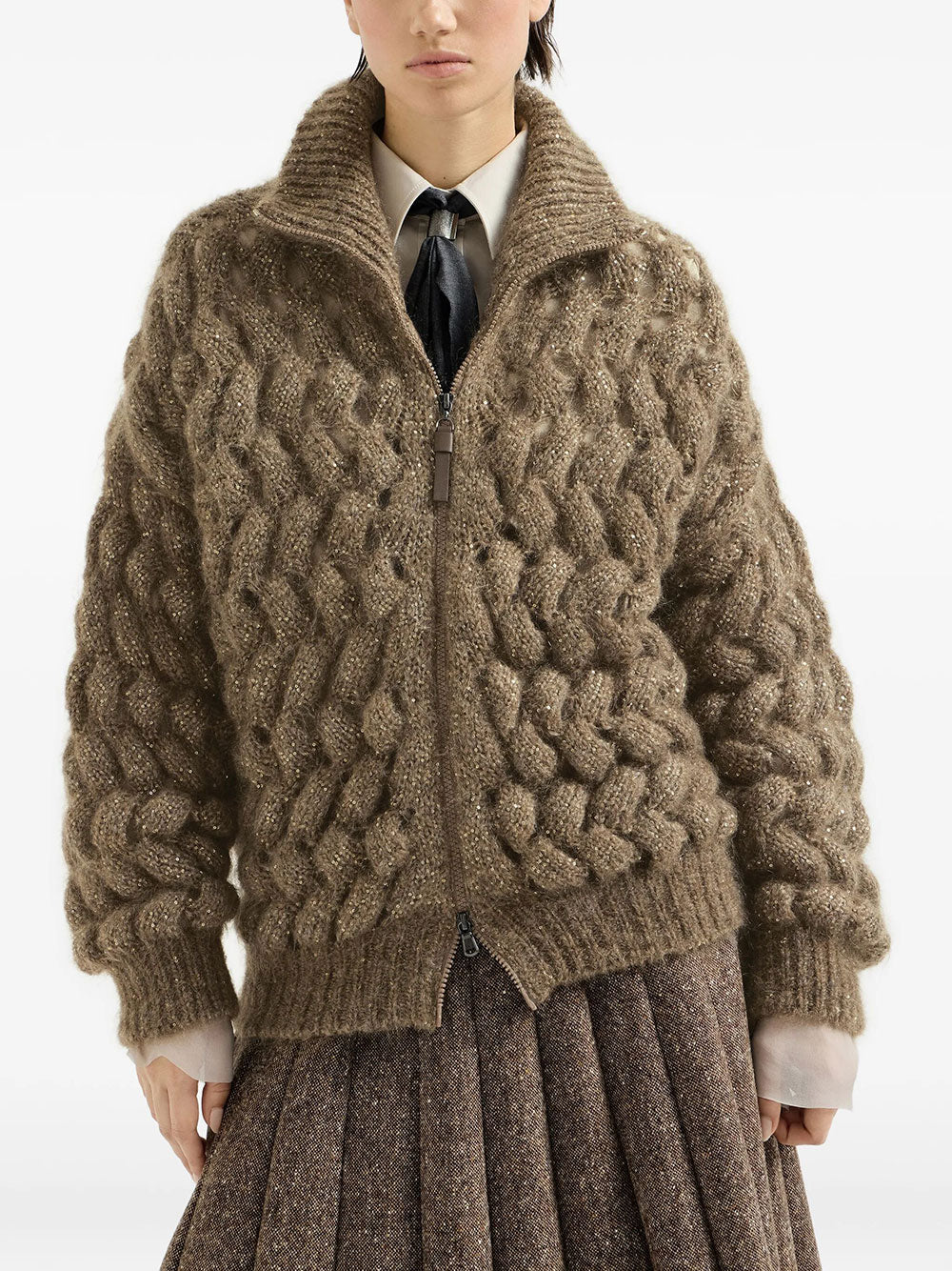 Brunello Cucinelli MAGLIA - Brown | 6dfb5bcac940a3e60caf5154520e7497901ee58a