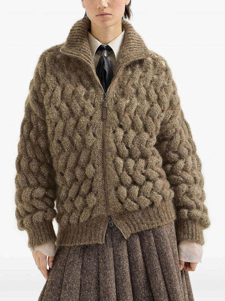 Brunello Cucinelli MAGLIA - Brown | 6dfb5bcac940a3e60caf5154520e7497901ee58a