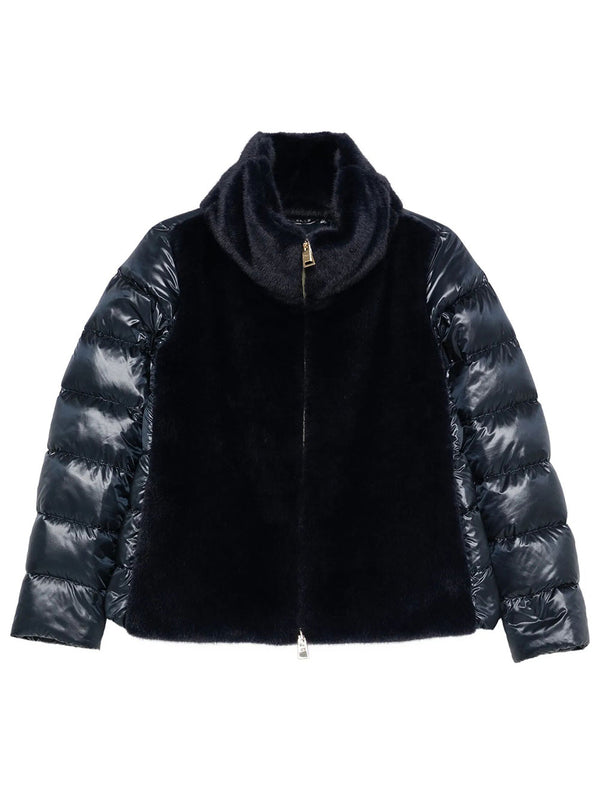 Faux Fur-Inserts Ultralight Padded Jacket