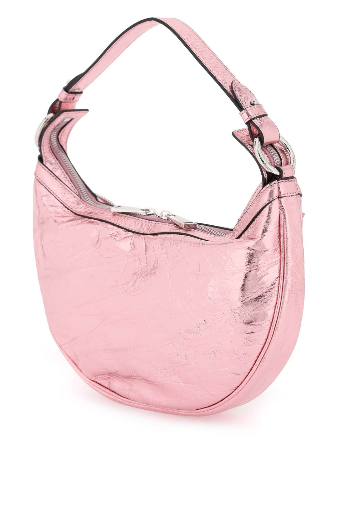 Metallic Leather 'Repeat' Hobo Bag