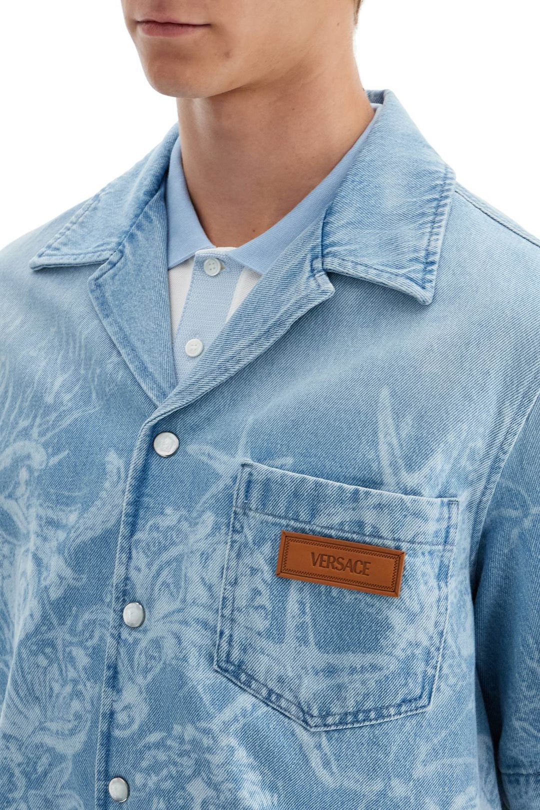 Barocco Sea Denim Shirt