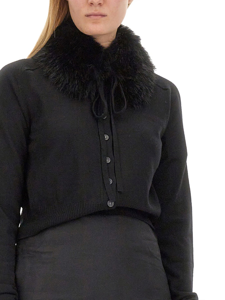 Sportmax Sweaters - Black | 33f8fef7d55b5b0477af98439643b66aed786f6a