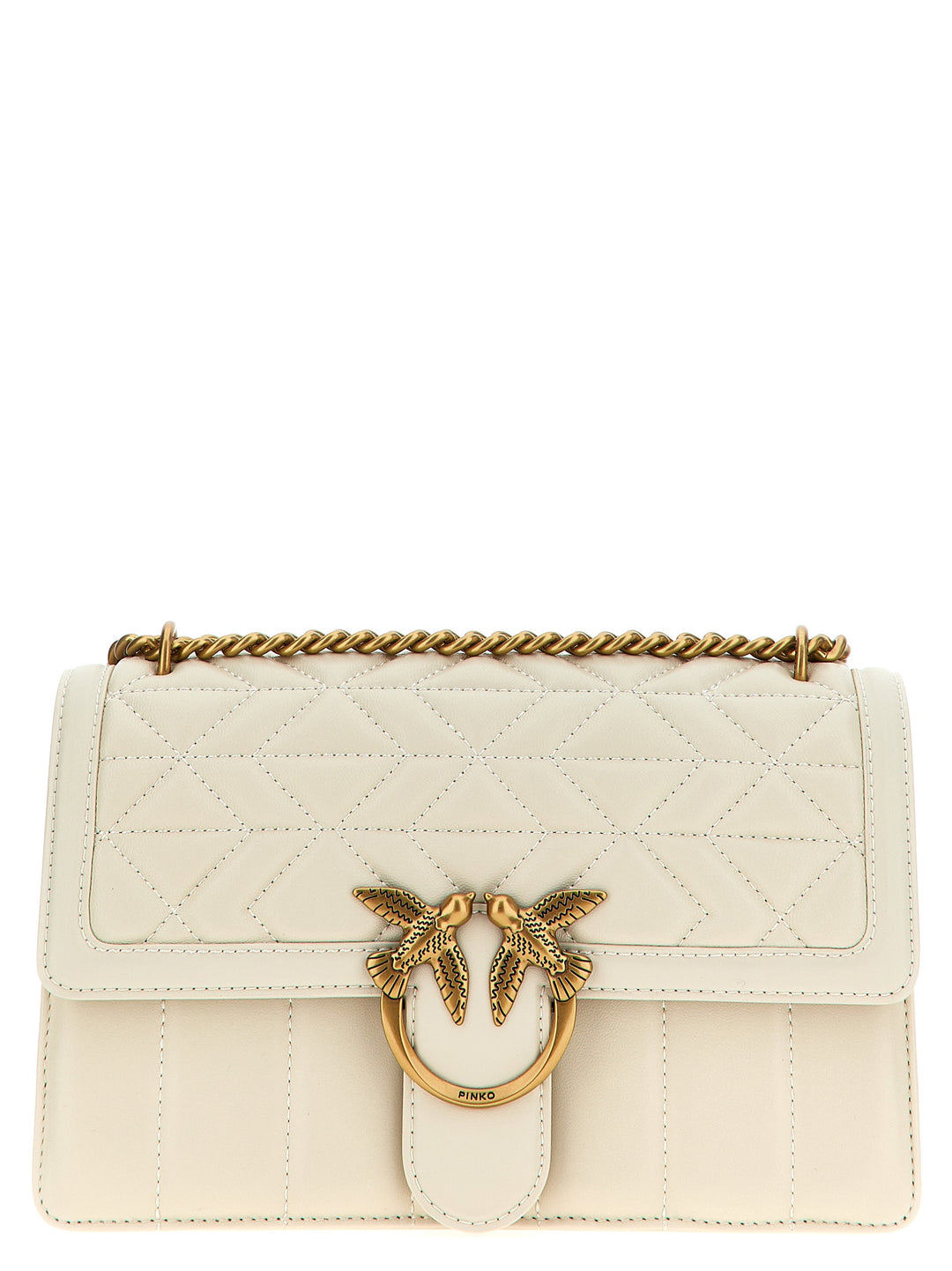 Love One Classic Shoulder Bags White