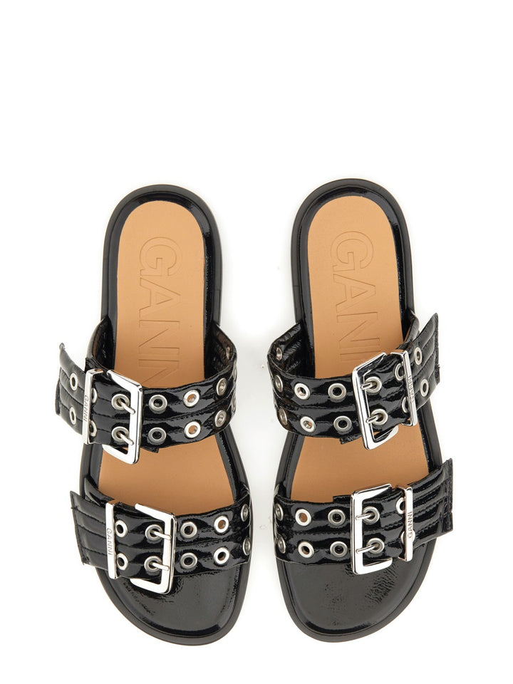 Ganni Sandals - Black | da467be498b4320dc6d6a209ec6be644ff133370
