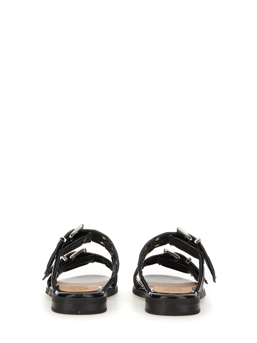 Ganni Sandals - Black | c4dee498aad530b5cc3e022840353dcf3ad1cccd