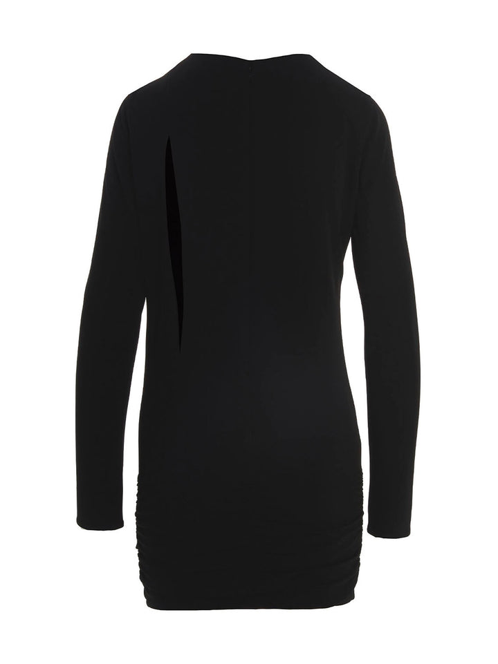 Versace Cut Out Jersey Dress Dresses - Black | 60ea763f86aae564c4029d5e608c7fb4e1144827