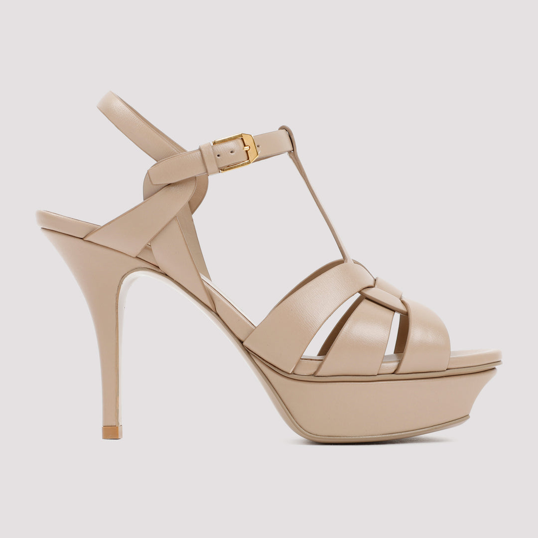 Saint Laurent Sandals - Nude & Neutrals | bc1defb8eb516bcd539c864ba3b6a151753a9101