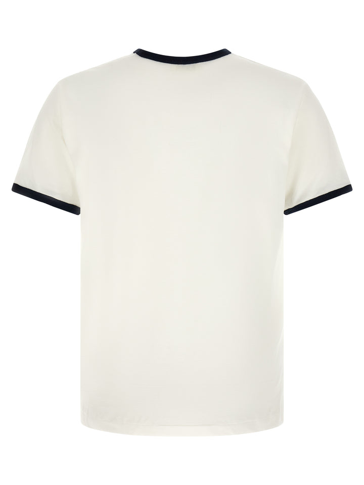 Second/Layer Flick, Spark, Inhale Ringer T-shirt - White/Black | d64c5e80da88a85a8348e98bc8bfadf93dada807